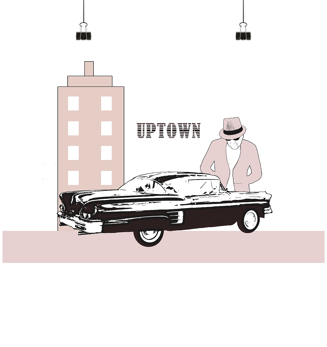 UPTOWN - Poster Din A2 (quer)