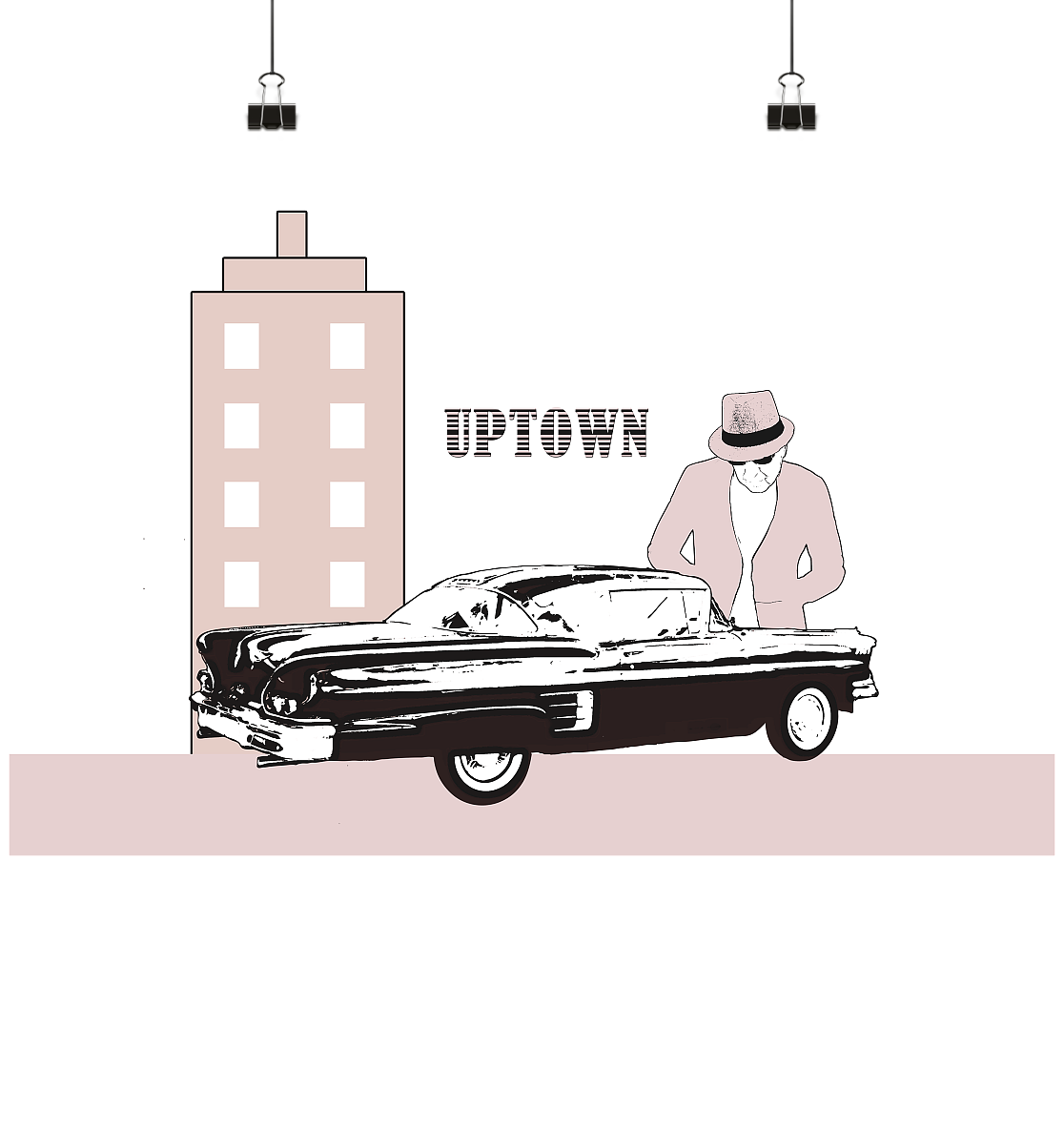 UPTOWN - Poster Din A3 (quer)