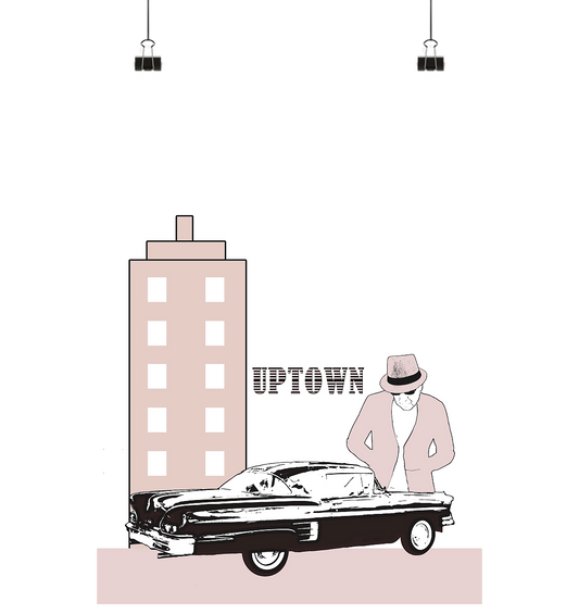UPTOWN - Poster Din A4 (hoch)