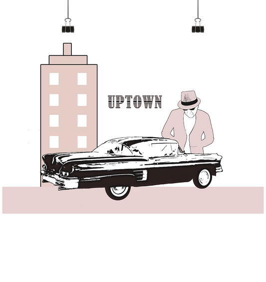 UPTOWN - Poster Din A4 (quer)