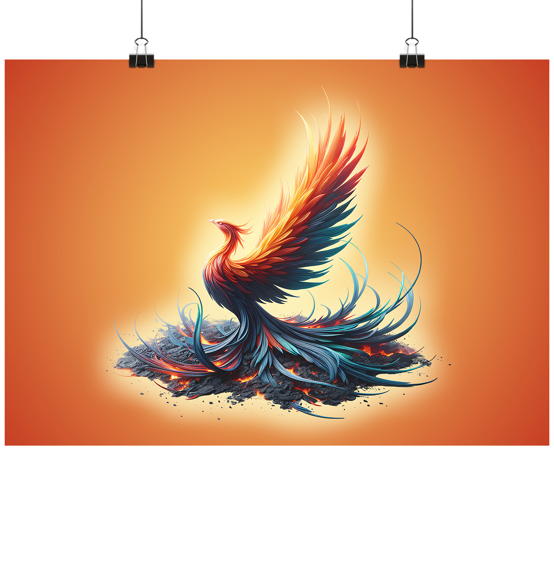 Phoenix - Poster Din A4 (quer)