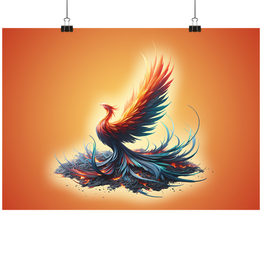 Phoenix - Poster Din A4 (quer)