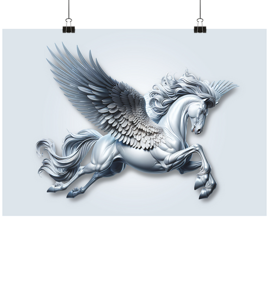 PEGASUS  - Poster Din A4 (quer)