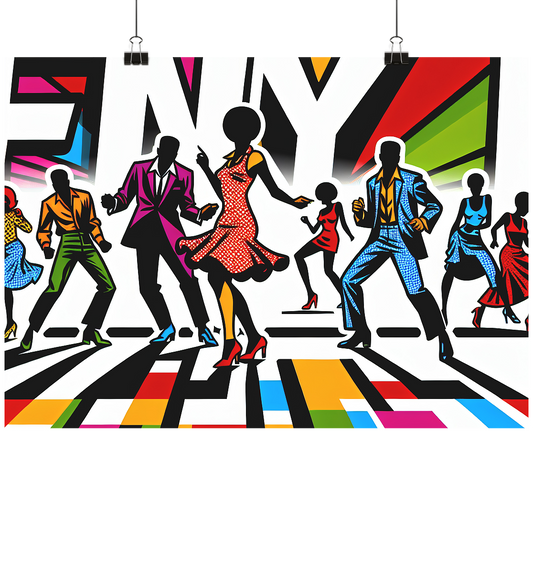 FUNKY - Poster Din A4 (quer)