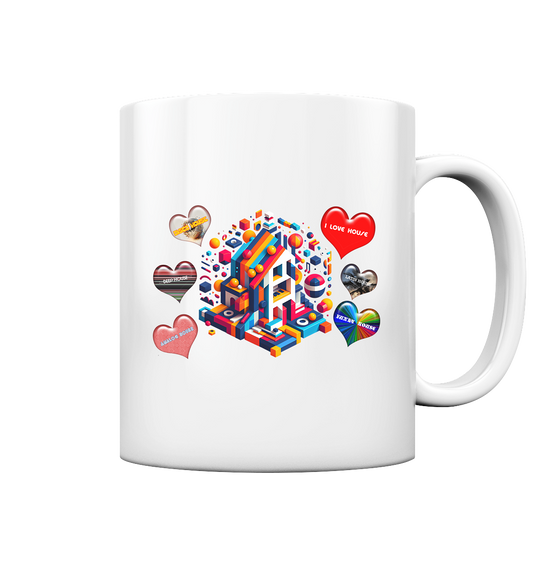 I LOVE HOUSE - Tasse glossy