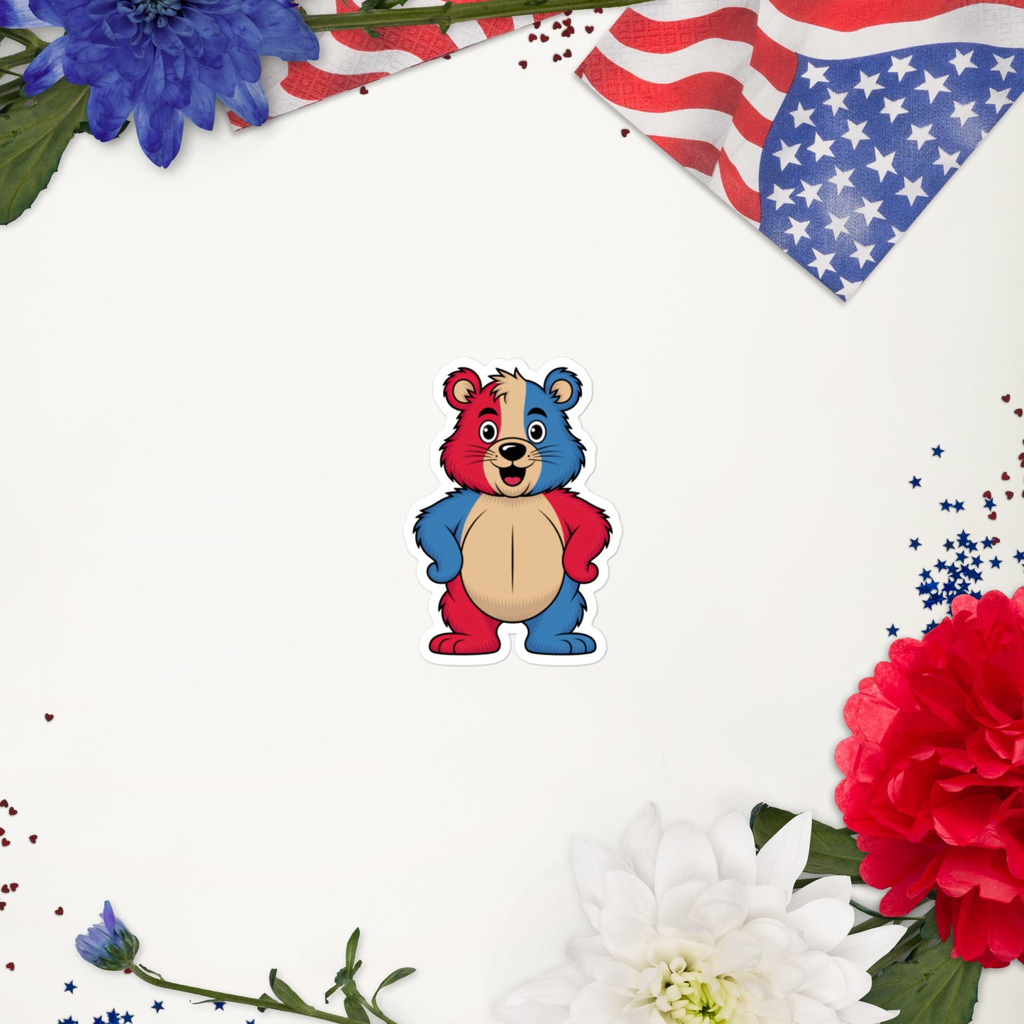 Blasenfreie Aufkleber - Teddy Bear - MAX F. ArtGrafic