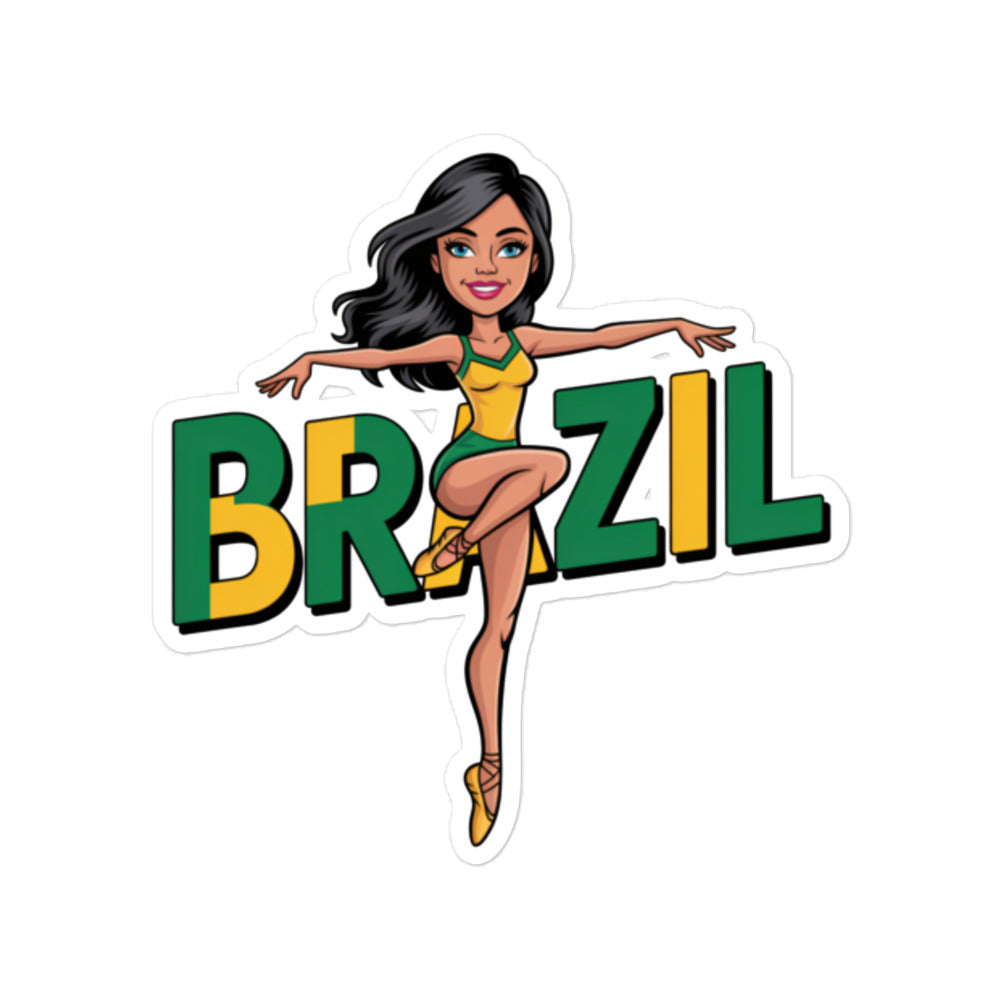 Blasenfreie Aufkleber - BRAZIL - MAX F. ArtGrafic