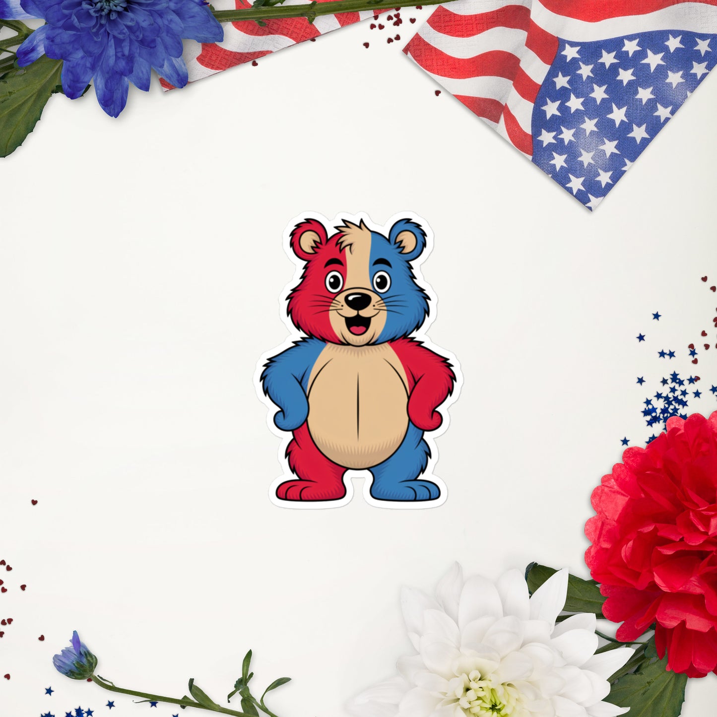 Blasenfreie Aufkleber - Teddy Bear - MAX F. ArtGrafic