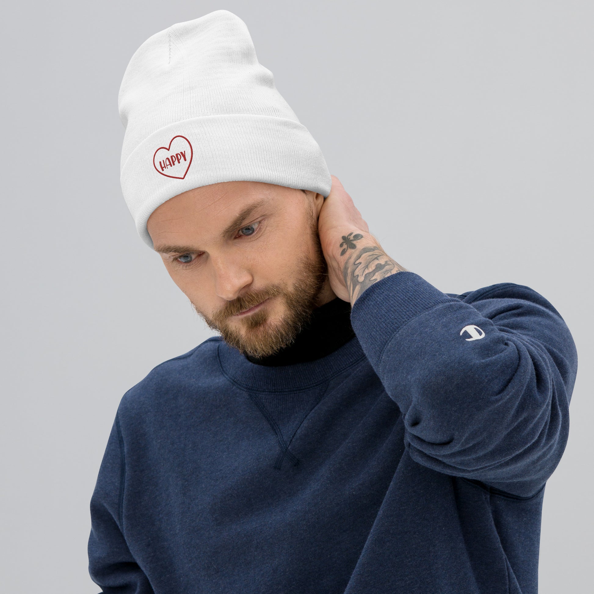 HAPPY Beanie kaufen - Stilvoll und bequem für jeden Anlass - MAX F. ArtGrafic