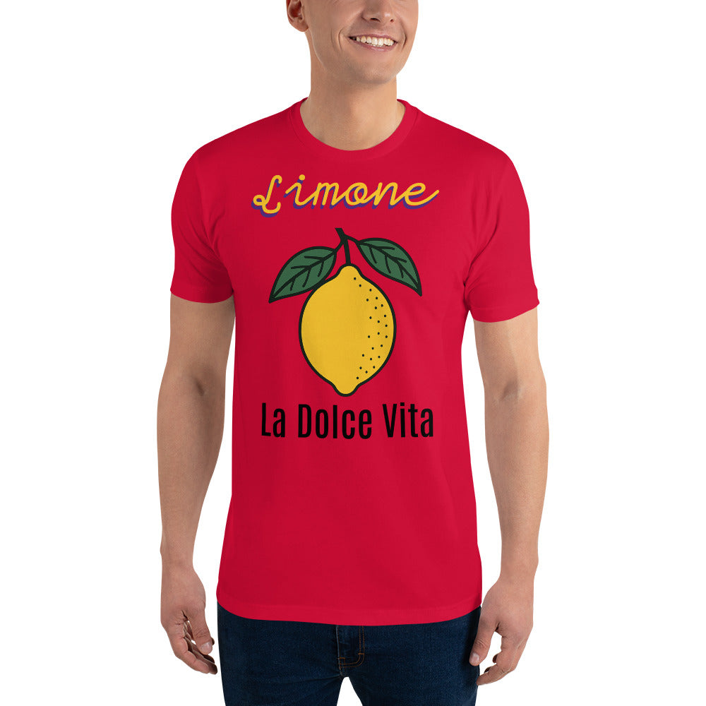 Kurzärmeliges T-Shirt LIMONE kaufen – Stylisches Design für jeden Anlass - MAX F. ArtGrafic