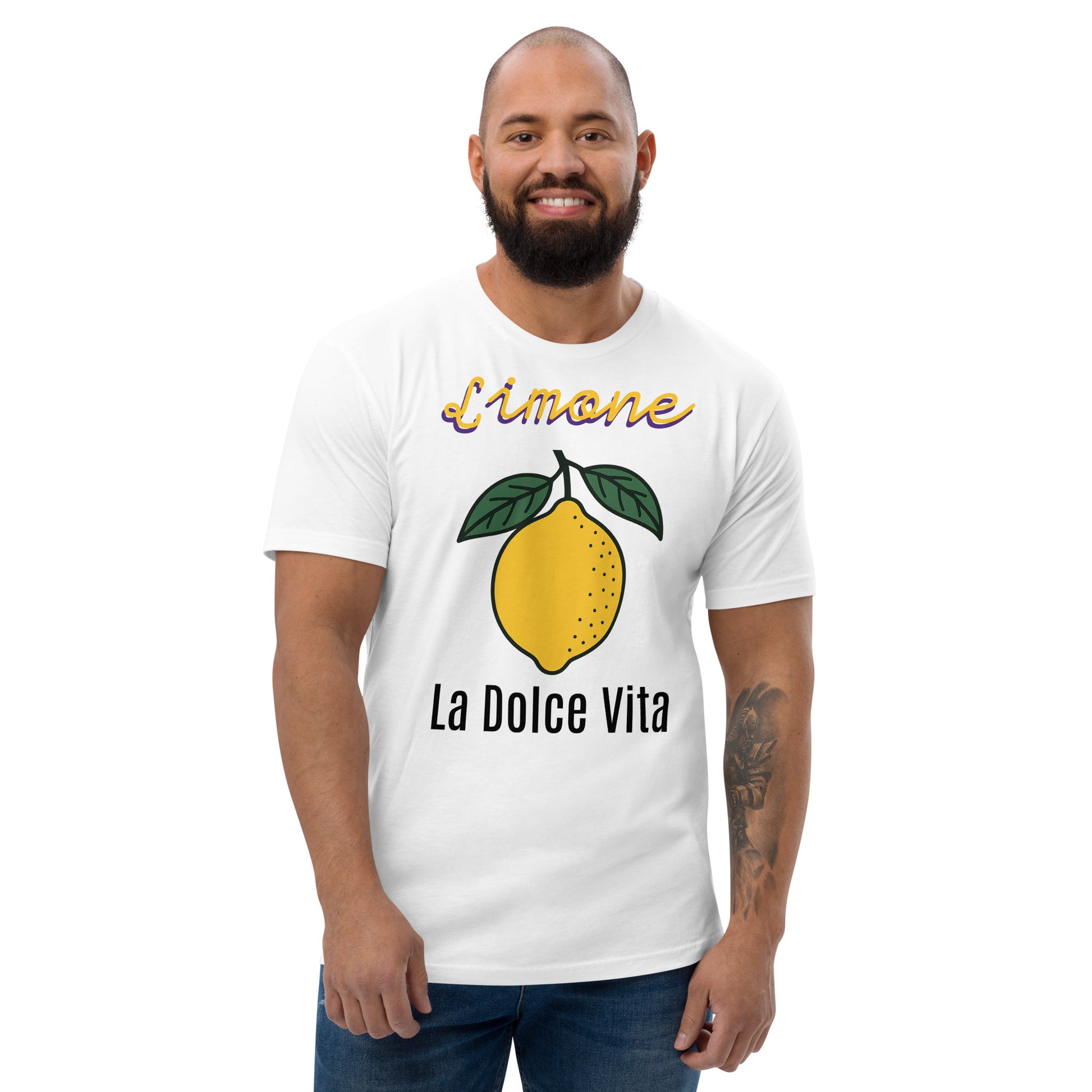 Kurzärmeliges T-Shirt LIMONE kaufen – Stylisches Design für jeden Anlass - MAX F. ArtGrafic
