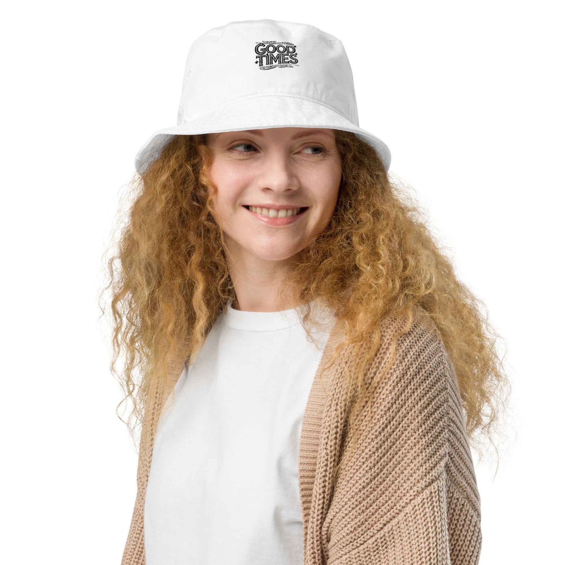 Fischerhut aus Bio-Baumwolle - Nachhaltiger Fischerhut aus Bio-Baumwoll-Twill - MAX F. ArtGrafic
