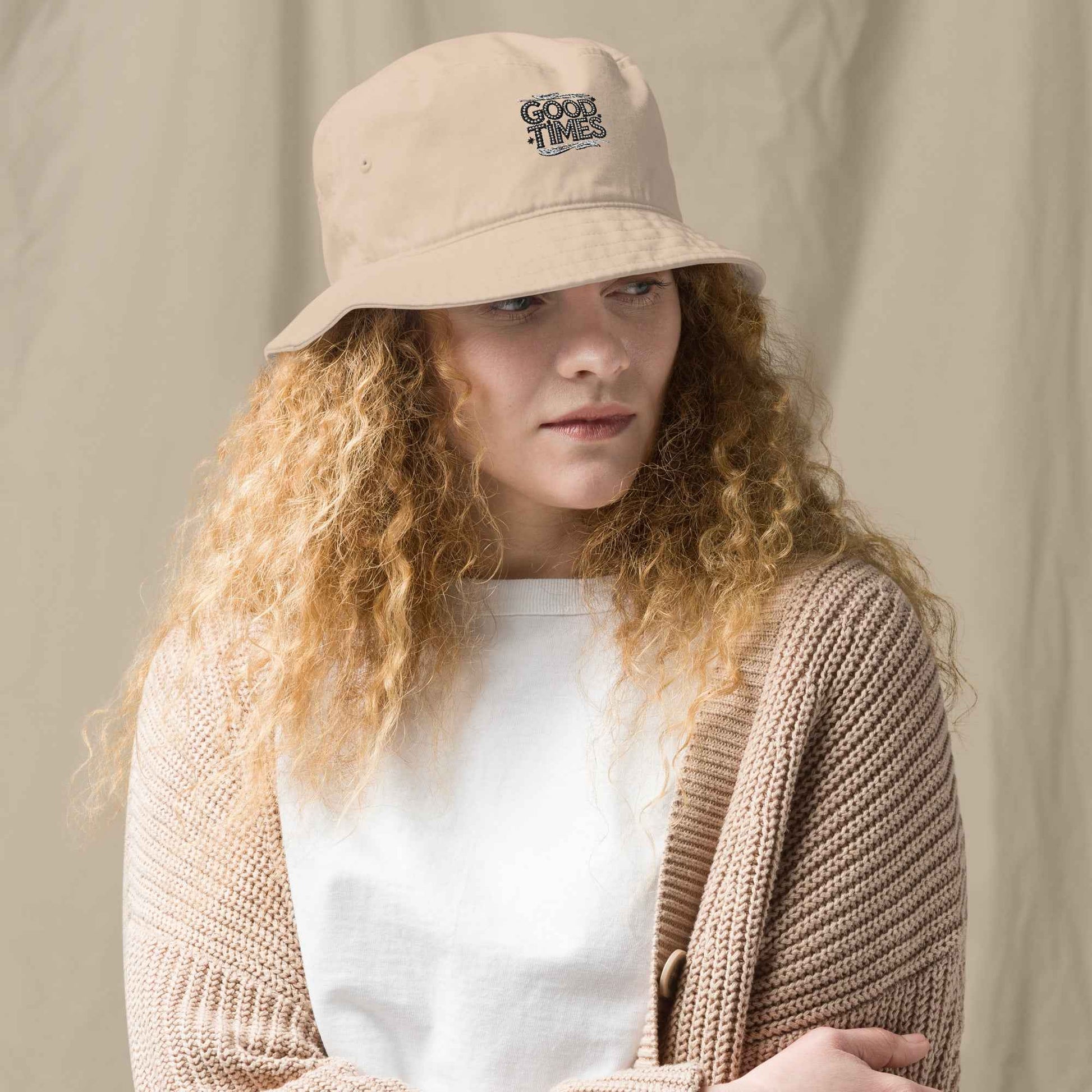 Fischerhut aus Bio-Baumwolle - Nachhaltiger Fischerhut aus Bio-Baumwoll-Twill - MAX F. ArtGrafic