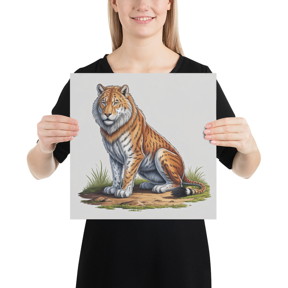 Fotopapier Poster - LÖWE - MAX F. ArtGrafic