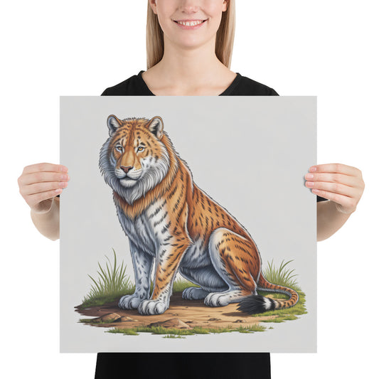 Fotopapier Poster - LÖWE - MAX F. ArtGrafic