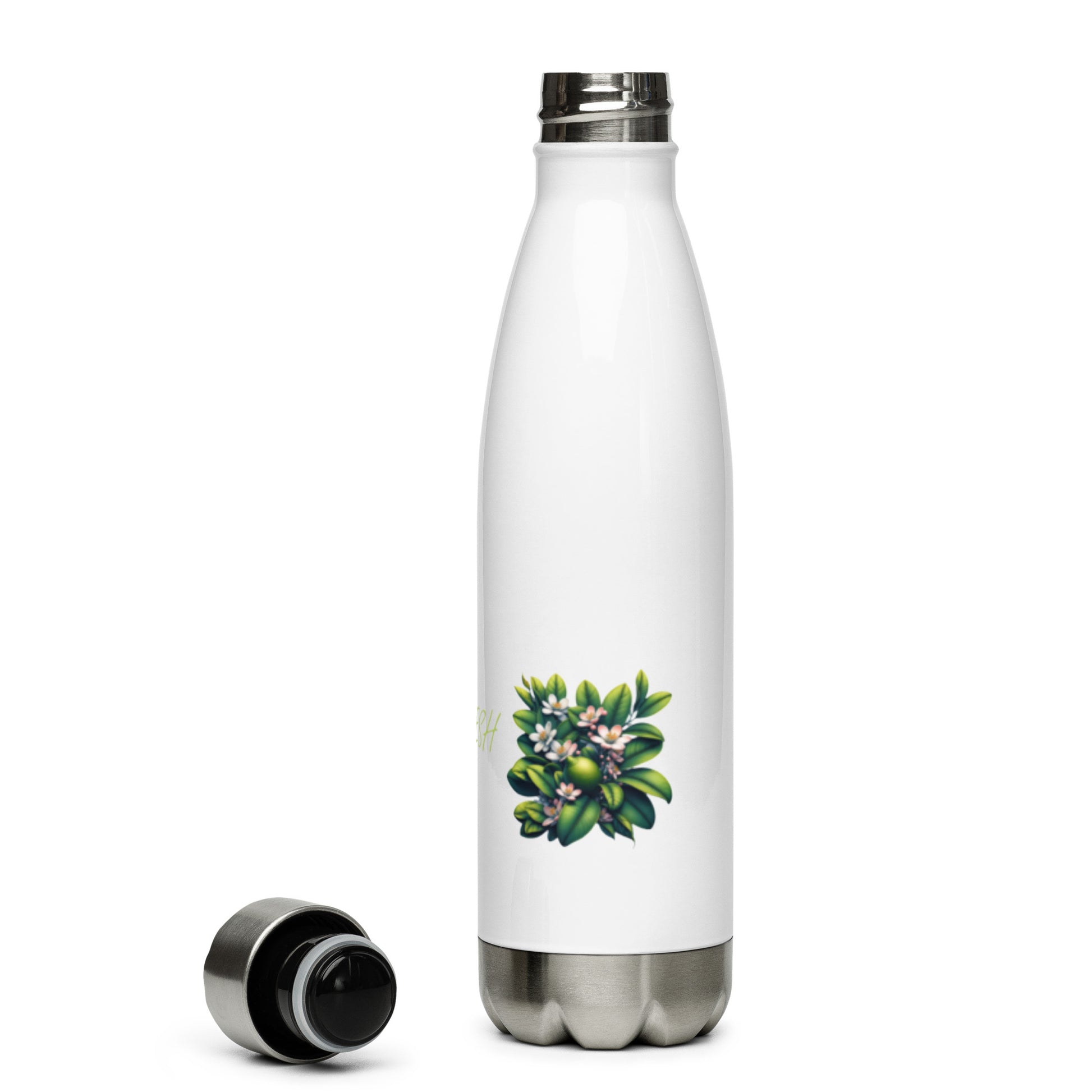 Edelstahl Trinkflasche - FRESH - MAX F. ArtGrafic