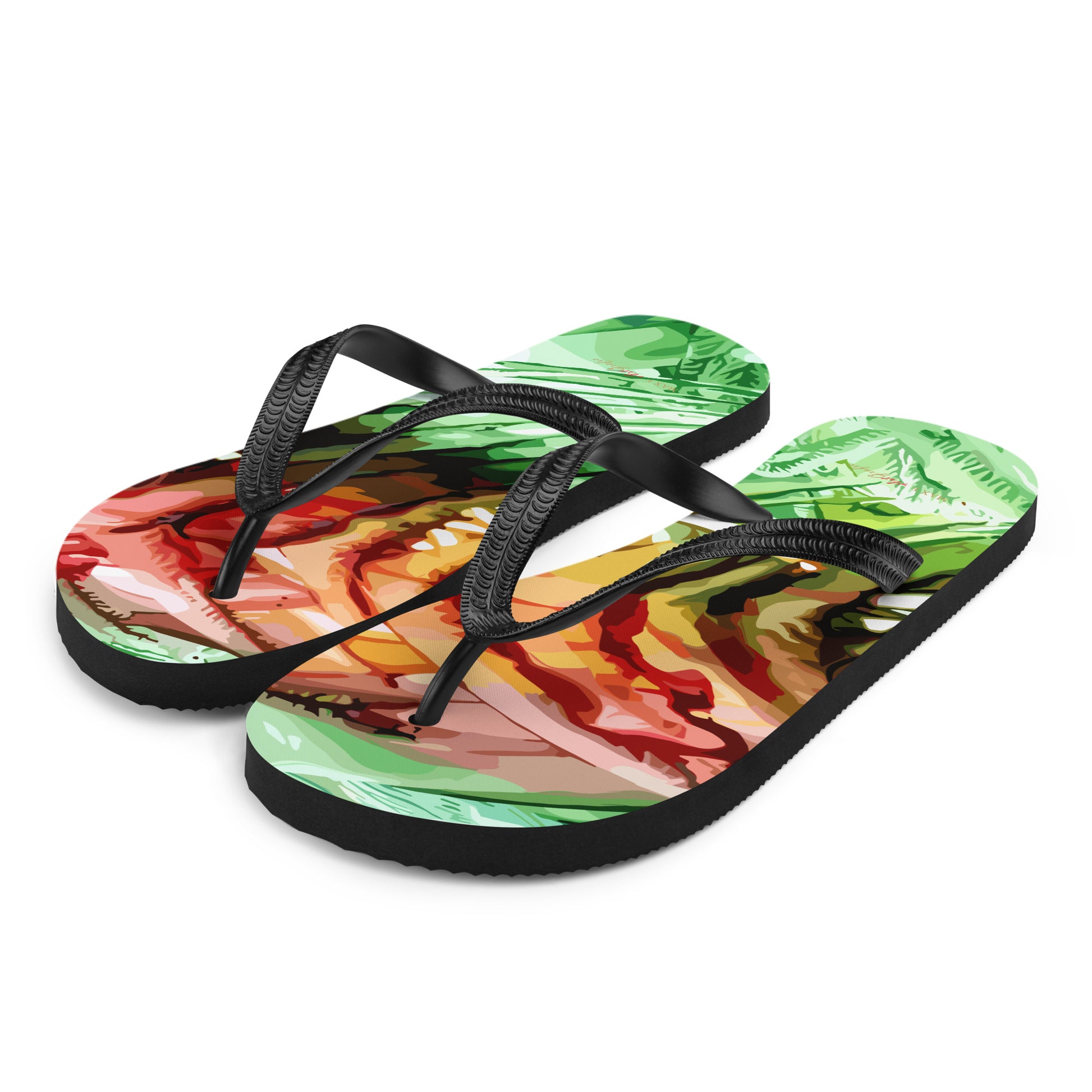 Flip-Flops ENCAUSTIC – Stylische und bequeme Sommer-Sandalen - MAX F. ArtGrafic