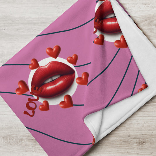 Kuscheldecke LOVE - Weiche und Gemütliche Decke für Jeden Anlass - MAX F. ArtGrafic