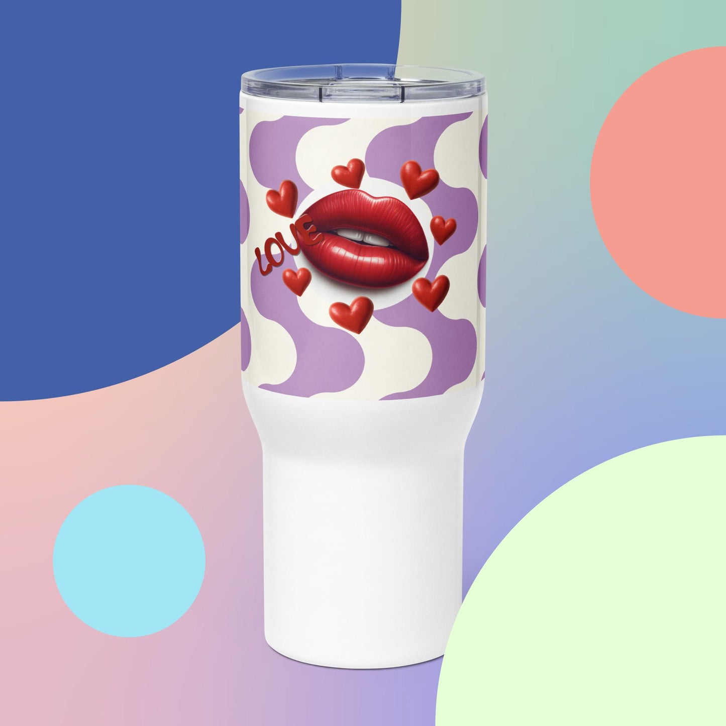 Reisebecher mit Griff - MAX F. ArtGrafic