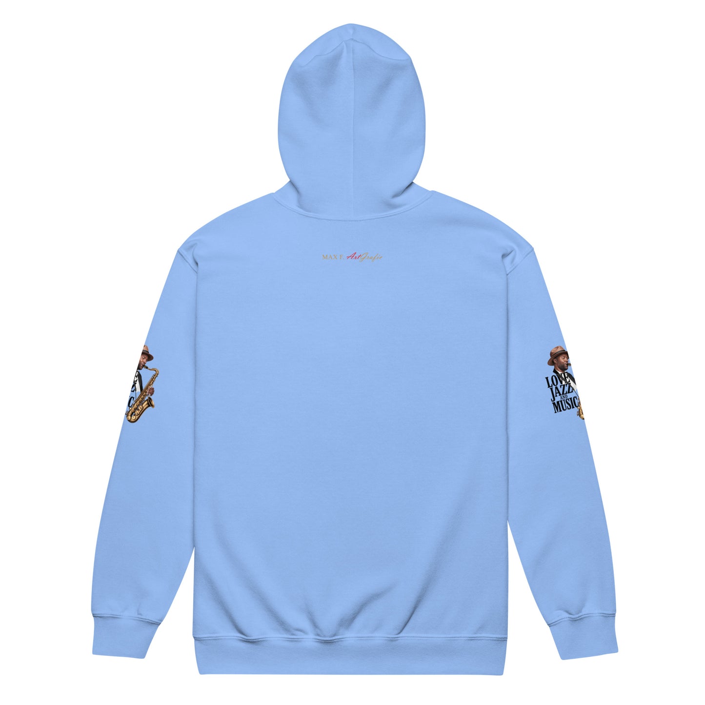 Unisex Heavy-Blend Zip Hoodie für ultimativen Komfort und Stil - MAX F. ArtGrafic