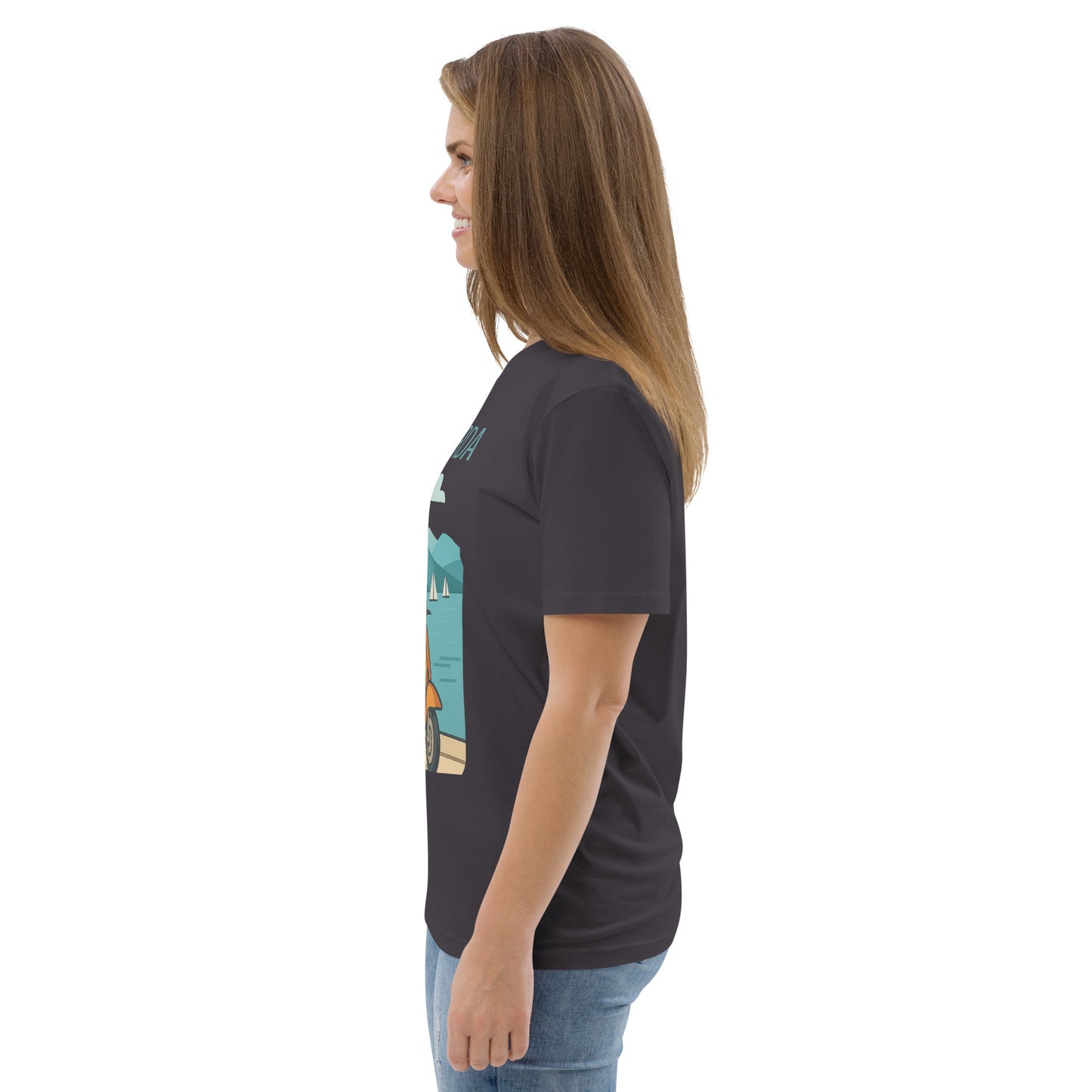 Unisex Bio-Baumwoll T-Shirt LAGO DI GARDA – Nachhaltige Mode für jeden Anlass - MAX F. ArtGrafic