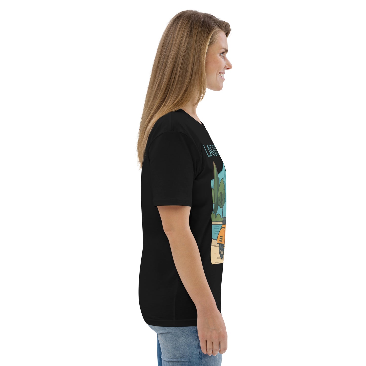 Unisex Bio-Baumwoll T-Shirt LAGO DI GARDA – Nachhaltige Mode für jeden Anlass - MAX F. ArtGrafic
