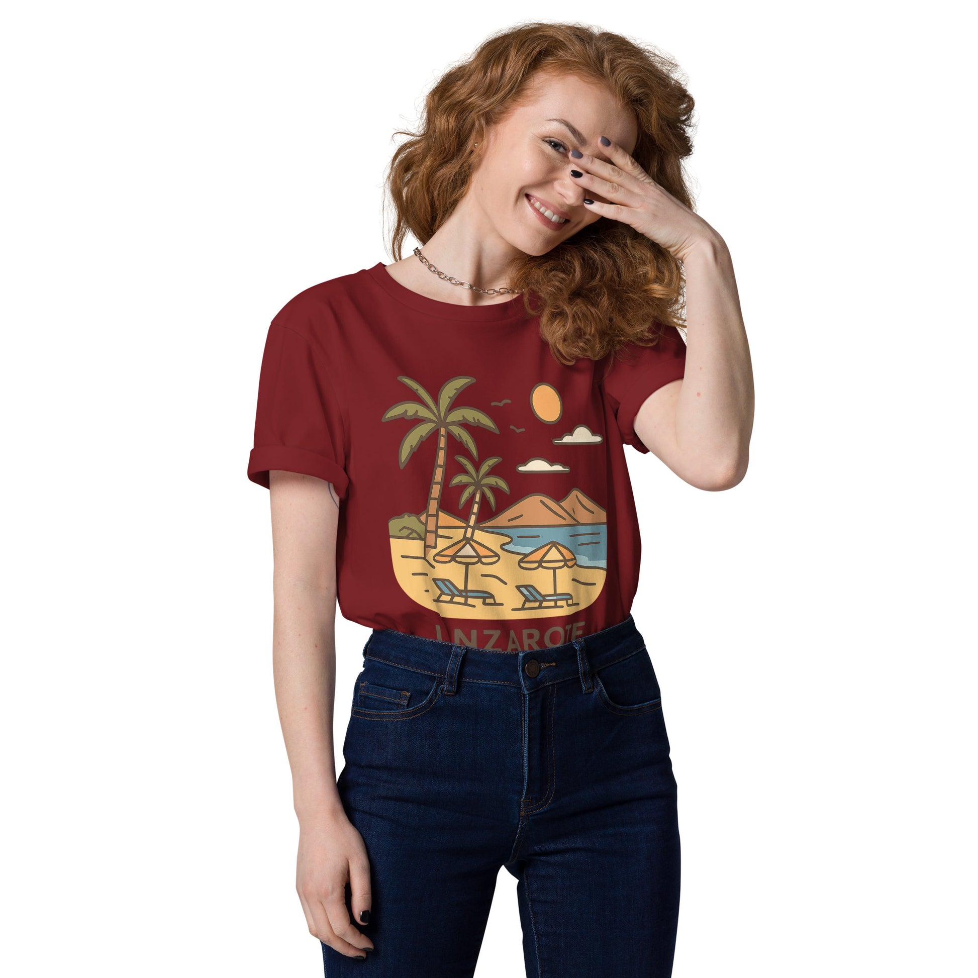 Unisex Bio-Baumwoll T-Shirt Lanzarote – Nachhaltigkeit in jedem Stich - MAX F. ArtGrafic