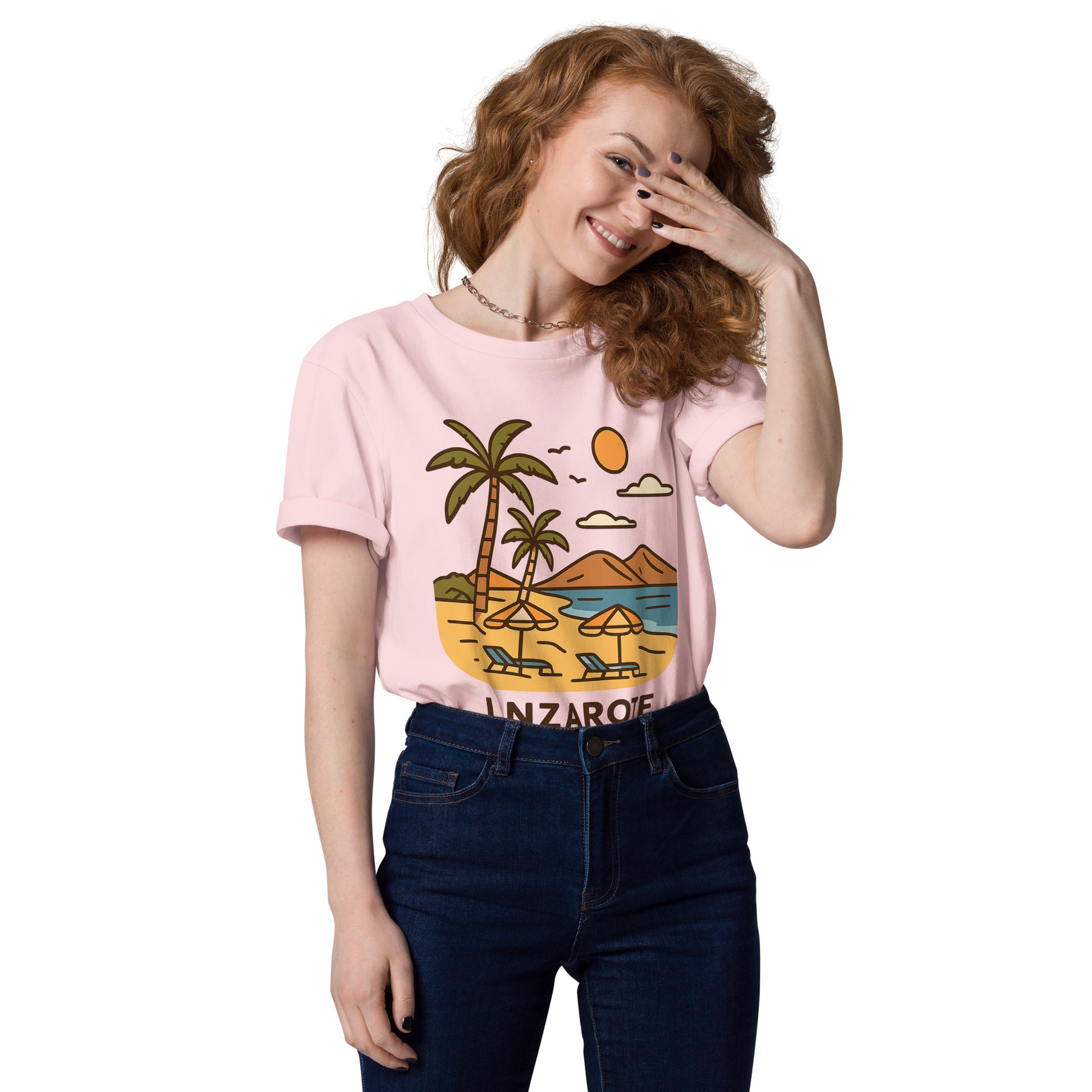 Unisex Bio-Baumwoll T-Shirt Lanzarote – Nachhaltigkeit in jedem Stich - MAX F. ArtGrafic