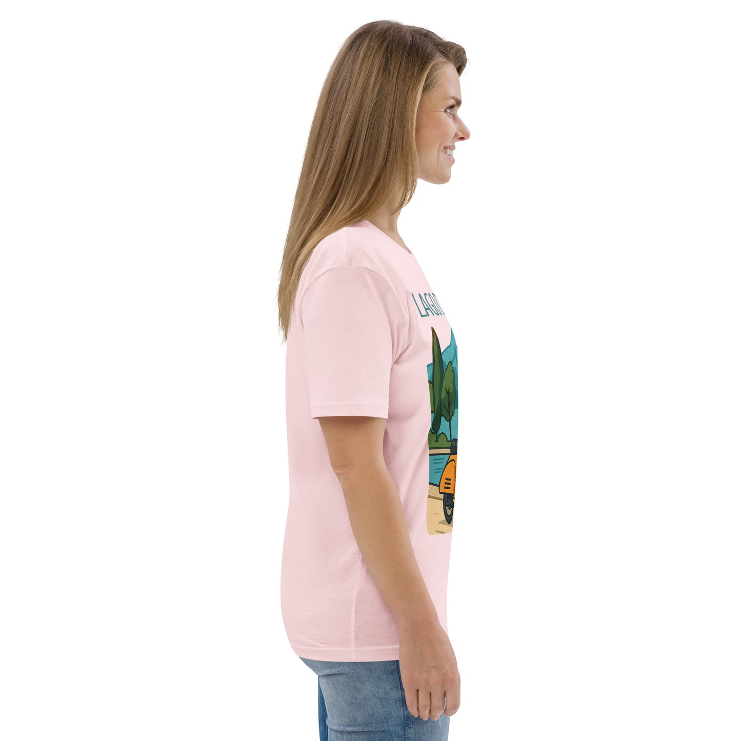Unisex Bio-Baumwoll T-Shirt LAGO DI GARDA – Nachhaltige Mode für jeden Anlass - MAX F. ArtGrafic