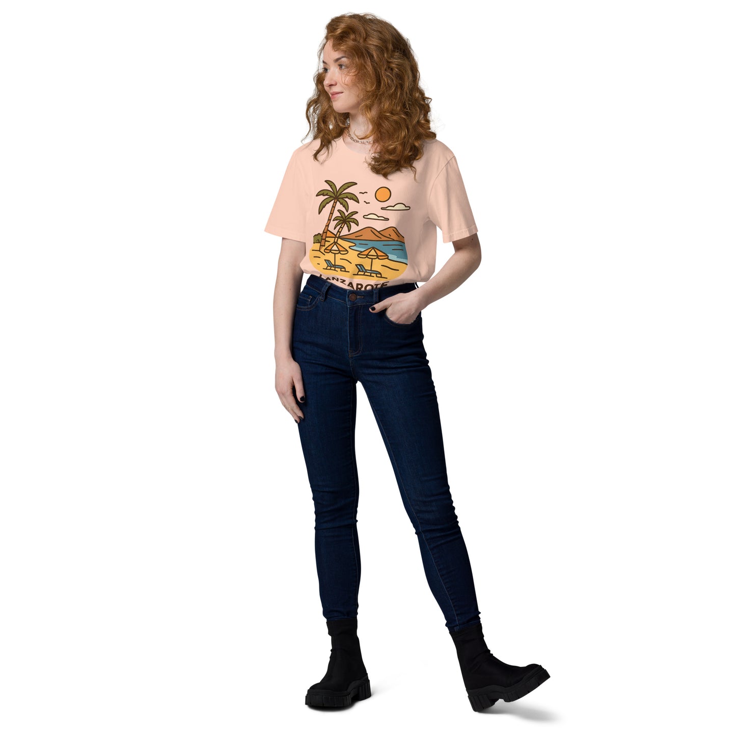 Unisex Bio-Baumwoll T-Shirt Lanzarote – Nachhaltigkeit in jedem Stich - MAX F. ArtGrafic