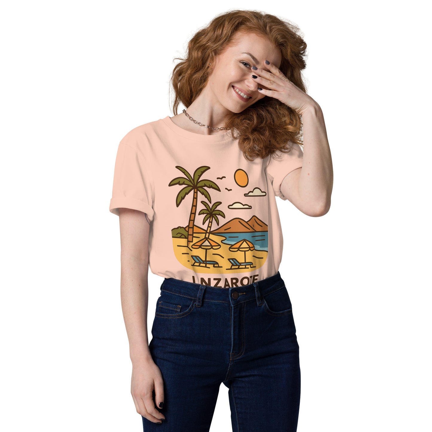 Unisex Bio-Baumwoll T-Shirt Lanzarote – Nachhaltigkeit in jedem Stich - MAX F. ArtGrafic