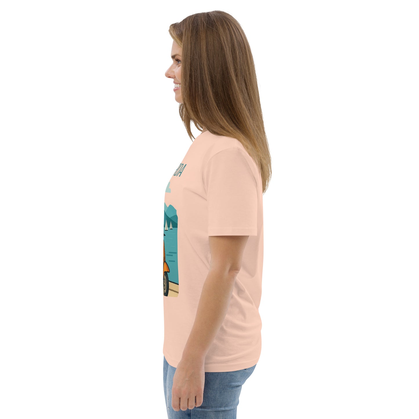 Unisex Bio-Baumwoll T-Shirt LAGO DI GARDA – Nachhaltige Mode für jeden Anlass - MAX F. ArtGrafic