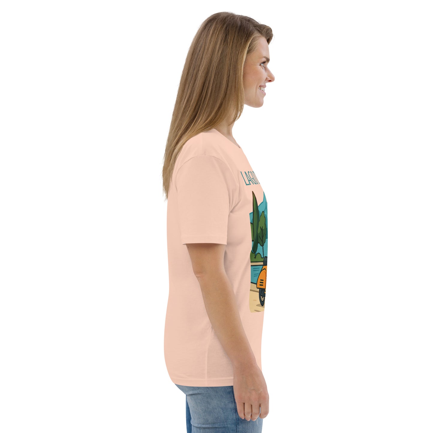 Unisex Bio-Baumwoll T-Shirt LAGO DI GARDA – Nachhaltige Mode für jeden Anlass - MAX F. ArtGrafic
