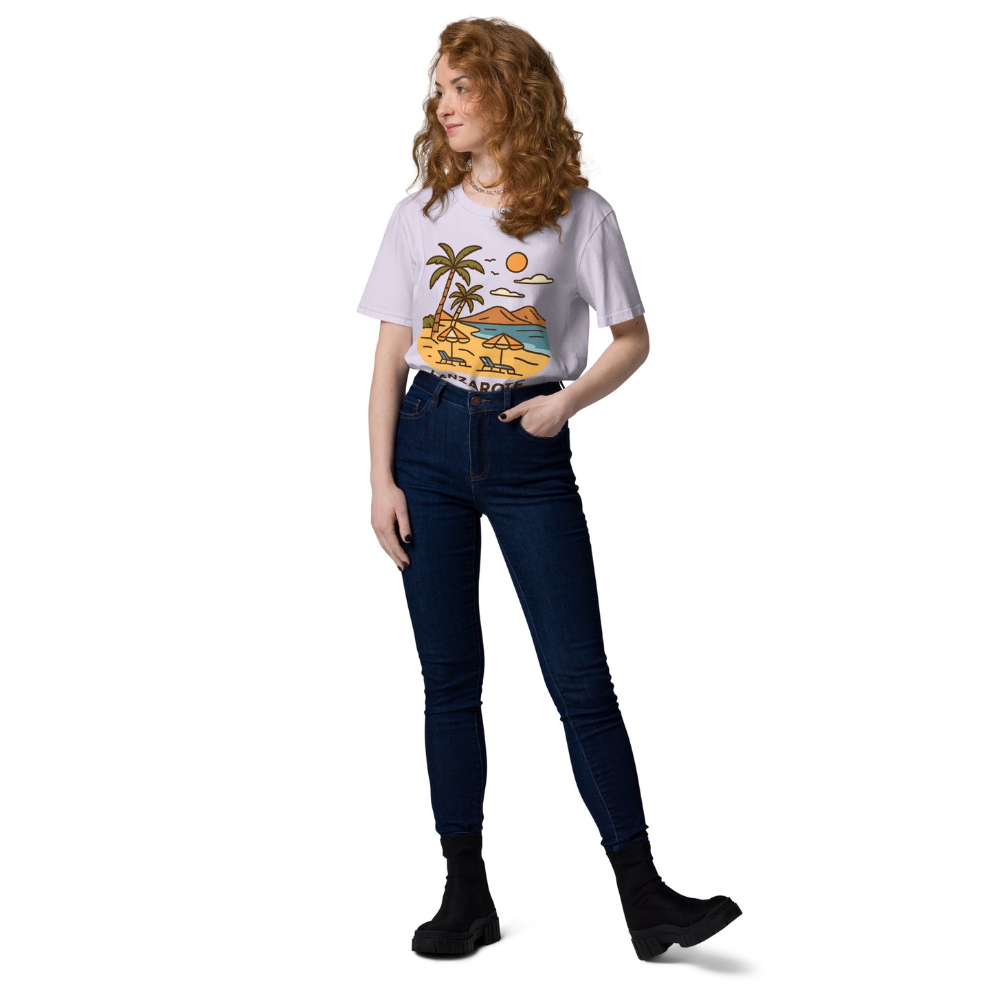 Unisex Bio-Baumwoll T-Shirt Lanzarote – Nachhaltigkeit in jedem Stich - MAX F. ArtGrafic