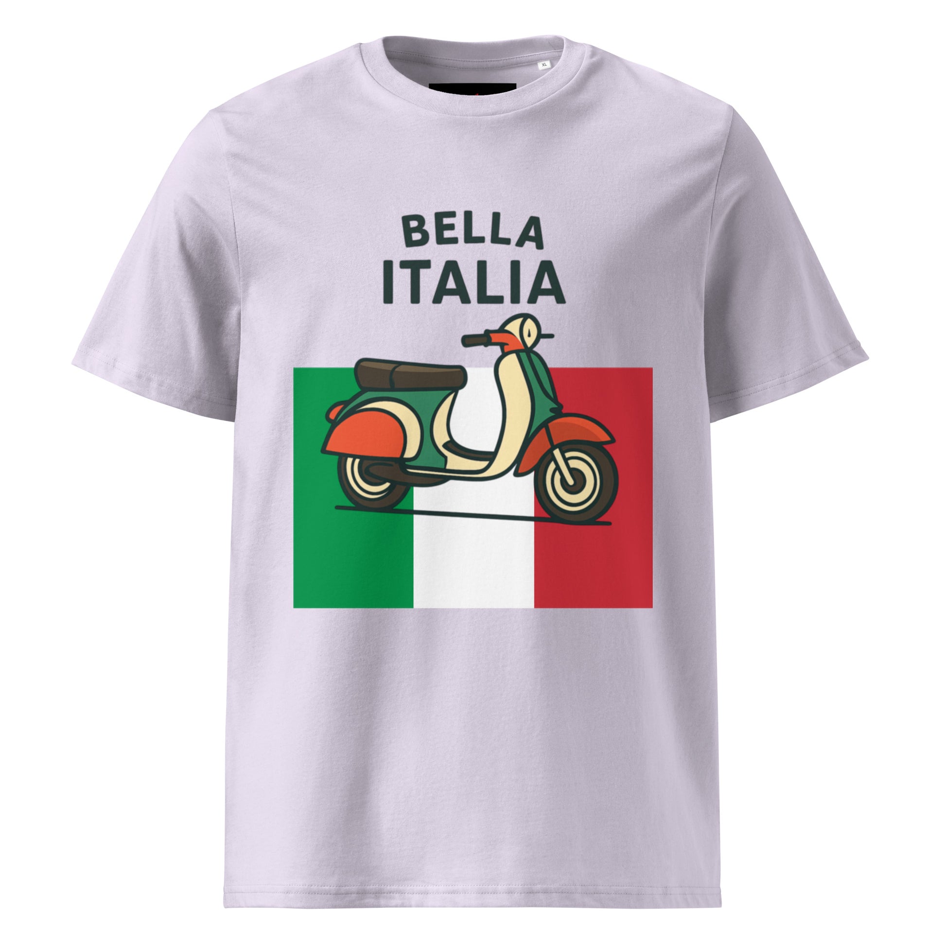 Unisex-Bio-Baumwoll-T-Shirt Bella Italia für Damen und Herren - MAX F. ArtGrafic