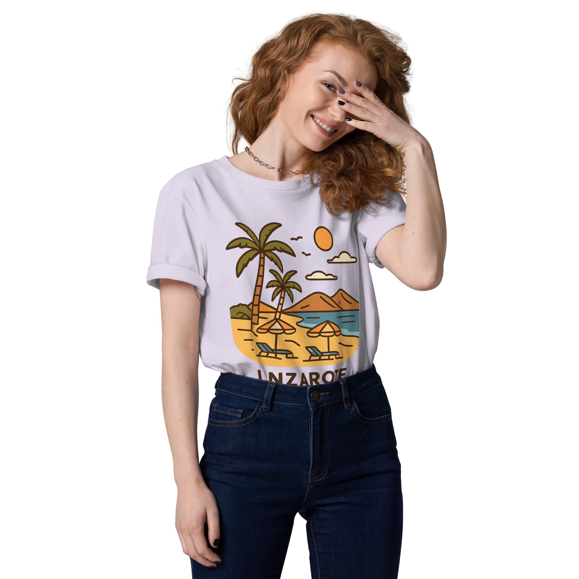 Unisex Bio-Baumwoll T-Shirt Lanzarote – Nachhaltigkeit in jedem Stich - MAX F. ArtGrafic