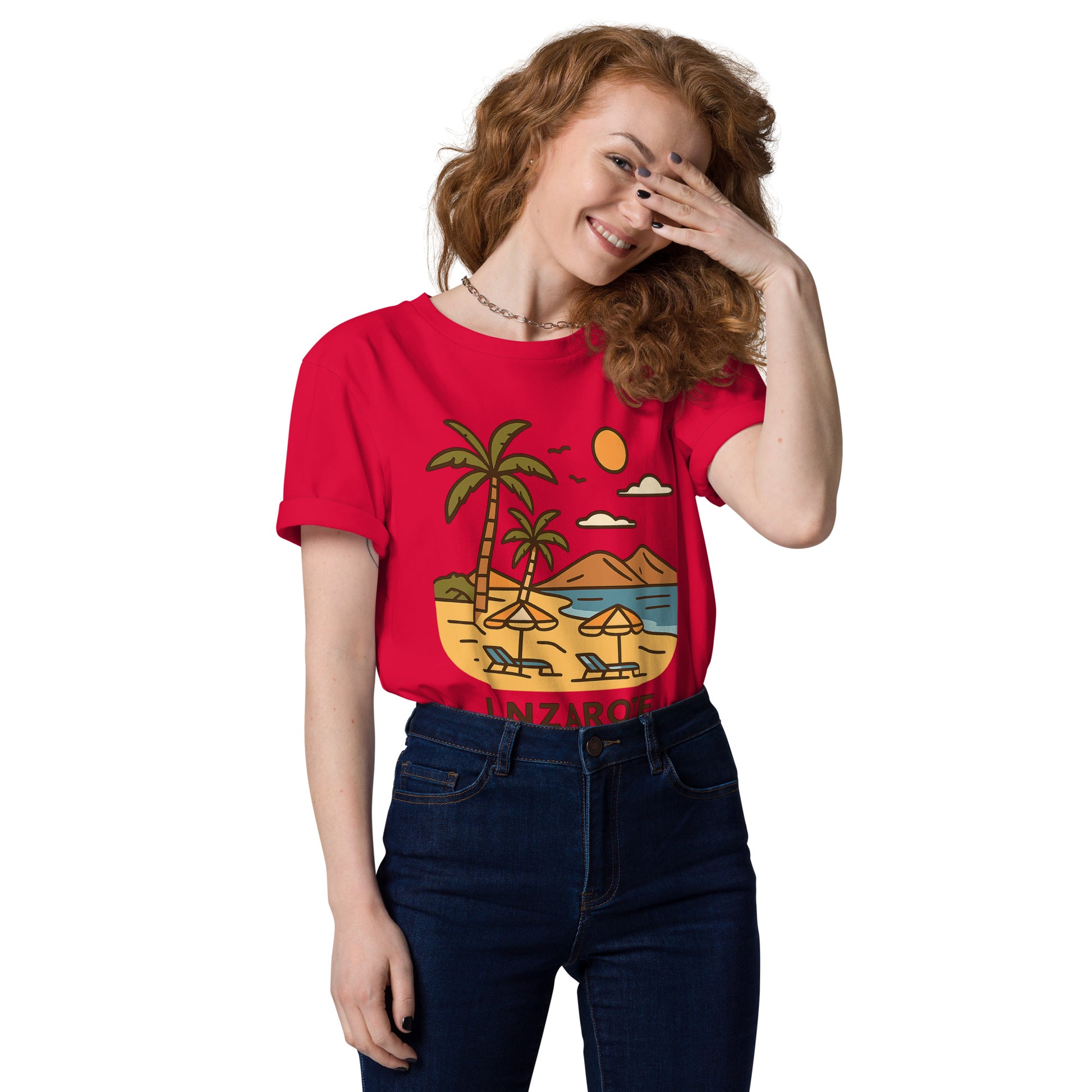 Unisex Bio-Baumwoll T-Shirt Lanzarote – Nachhaltigkeit in jedem Stich - MAX F. ArtGrafic