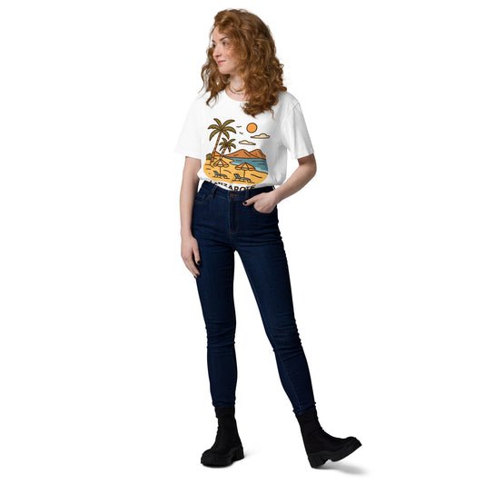 Unisex Bio-Baumwoll T-Shirt Lanzarote – Nachhaltigkeit in jedem Stich - MAX F. ArtGrafic