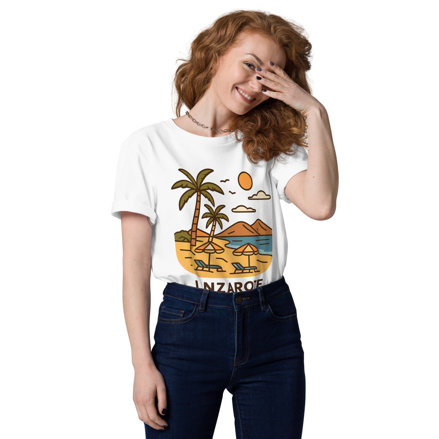 Unisex Bio-Baumwoll T-Shirt Lanzarote – Nachhaltigkeit in jedem Stich - MAX F. ArtGrafic