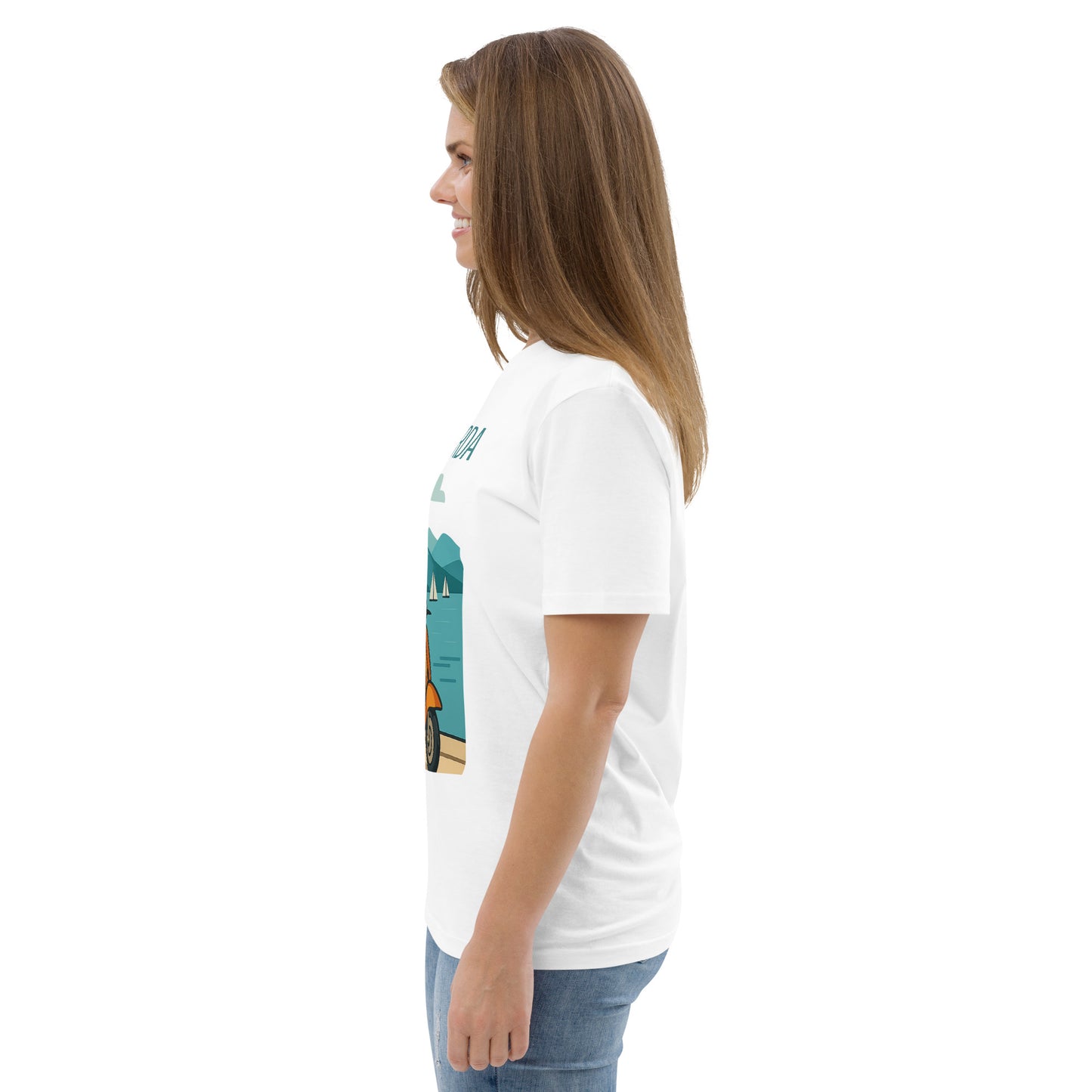 Unisex Bio-Baumwoll T-Shirt LAGO DI GARDA – Nachhaltige Mode für jeden Anlass - MAX F. ArtGrafic