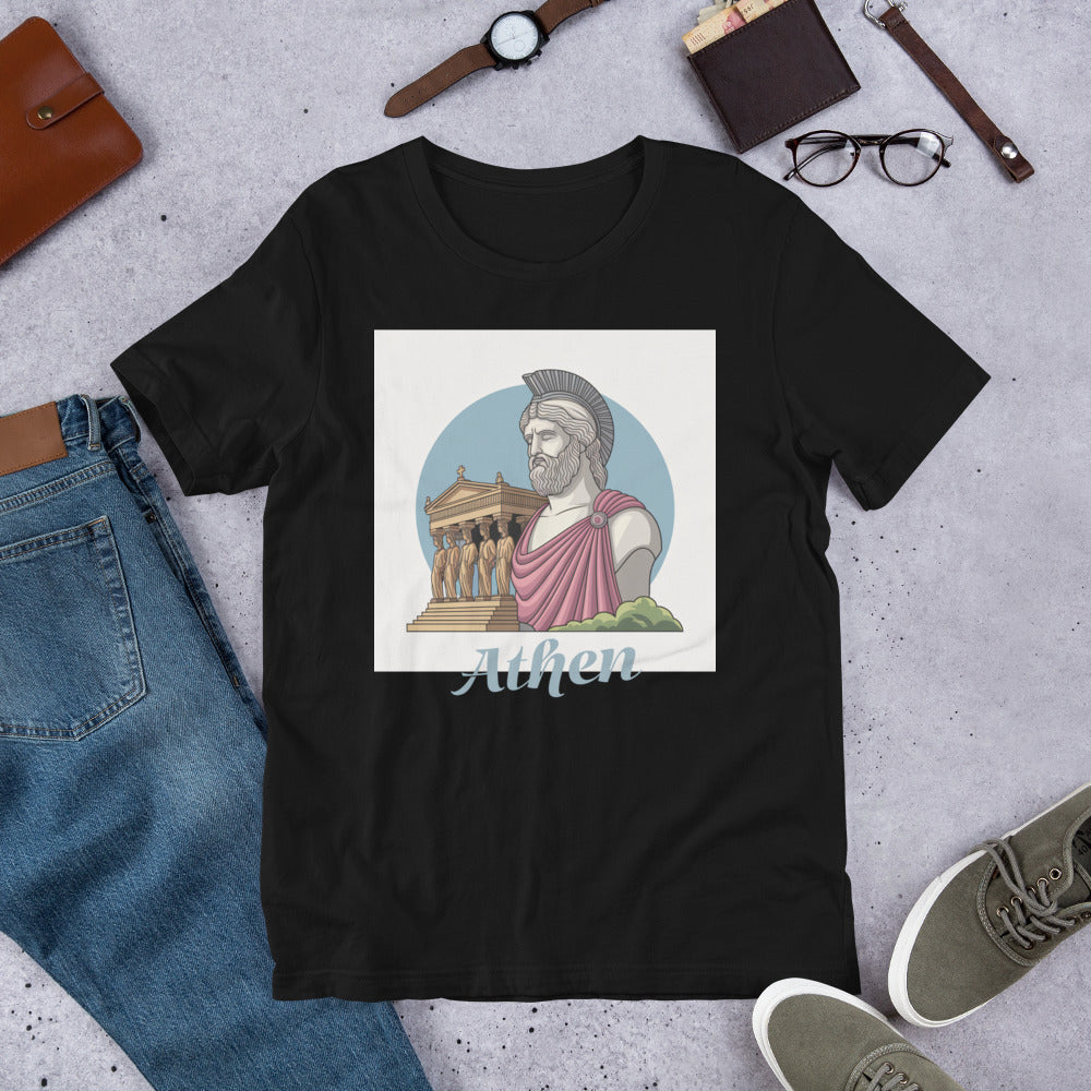 Unisex T-Shirt Athen – Komfortabel und Trendy für Alle - MAX F. ArtGrafic