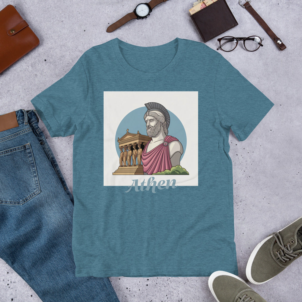 Unisex T-Shirt Athen – Komfortabel und Trendy für Alle - MAX F. ArtGrafic