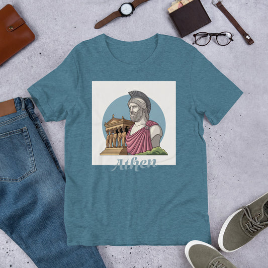 Unisex T-Shirt Athen – Komfortabel und Trendy für Alle - MAX F. ArtGrafic