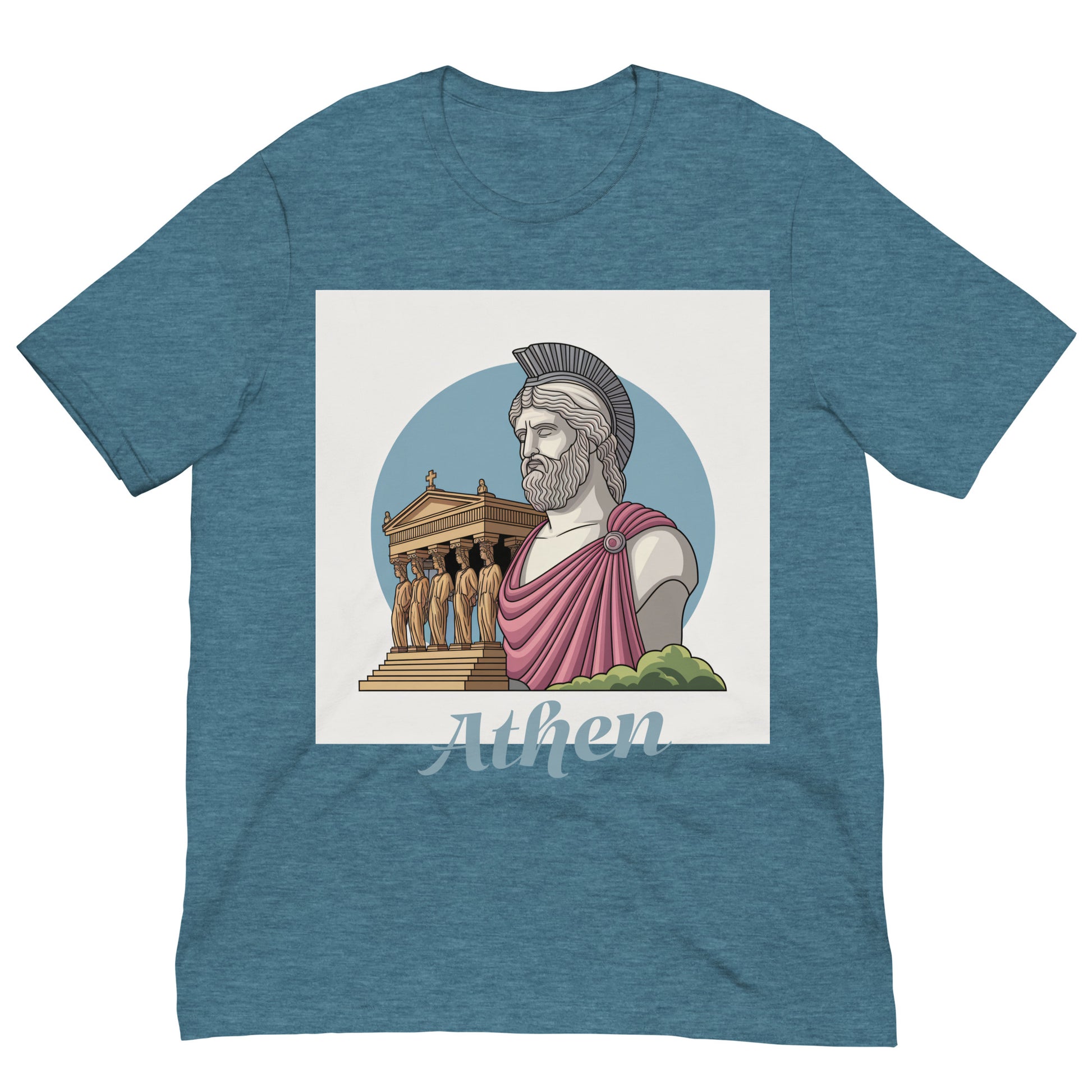 Unisex T-Shirt Athen – Komfortabel und Trendy für Alle - MAX F. ArtGrafic