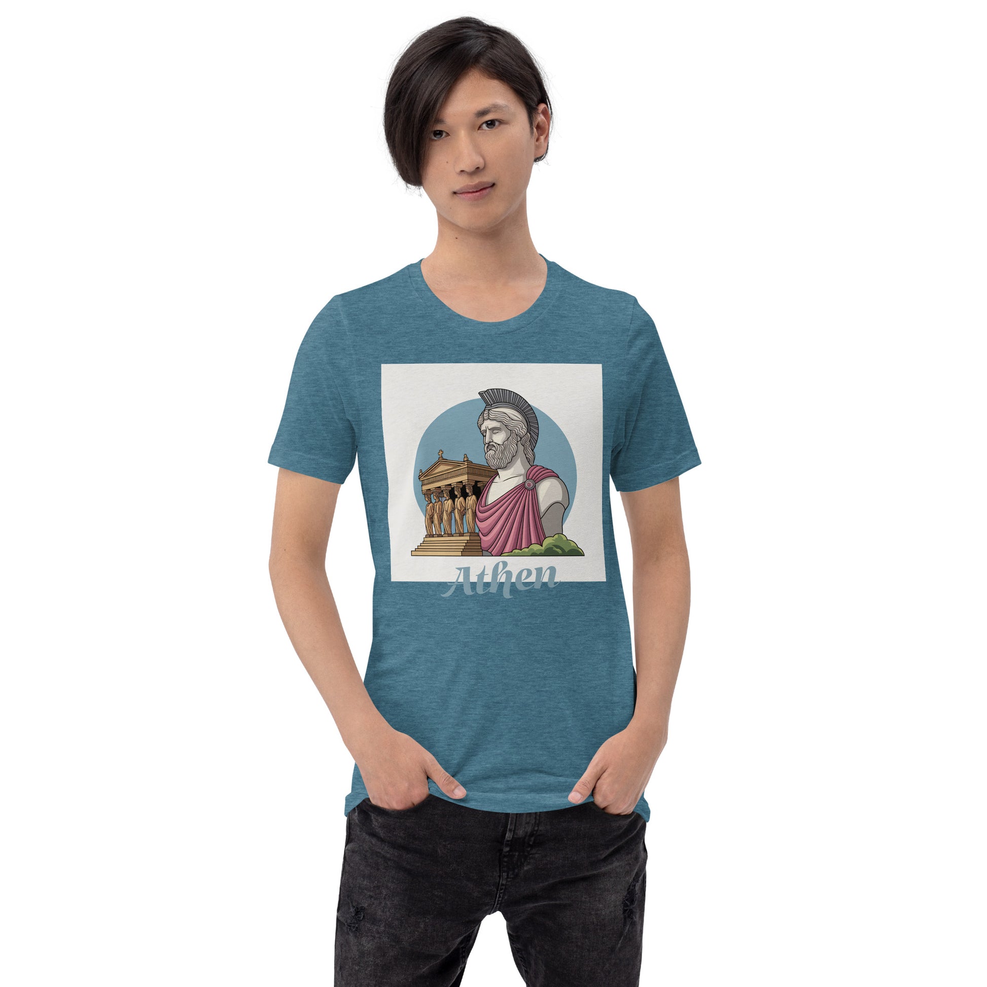 Unisex T-Shirt Athen – Komfortabel und Trendy für Alle - MAX F. ArtGrafic