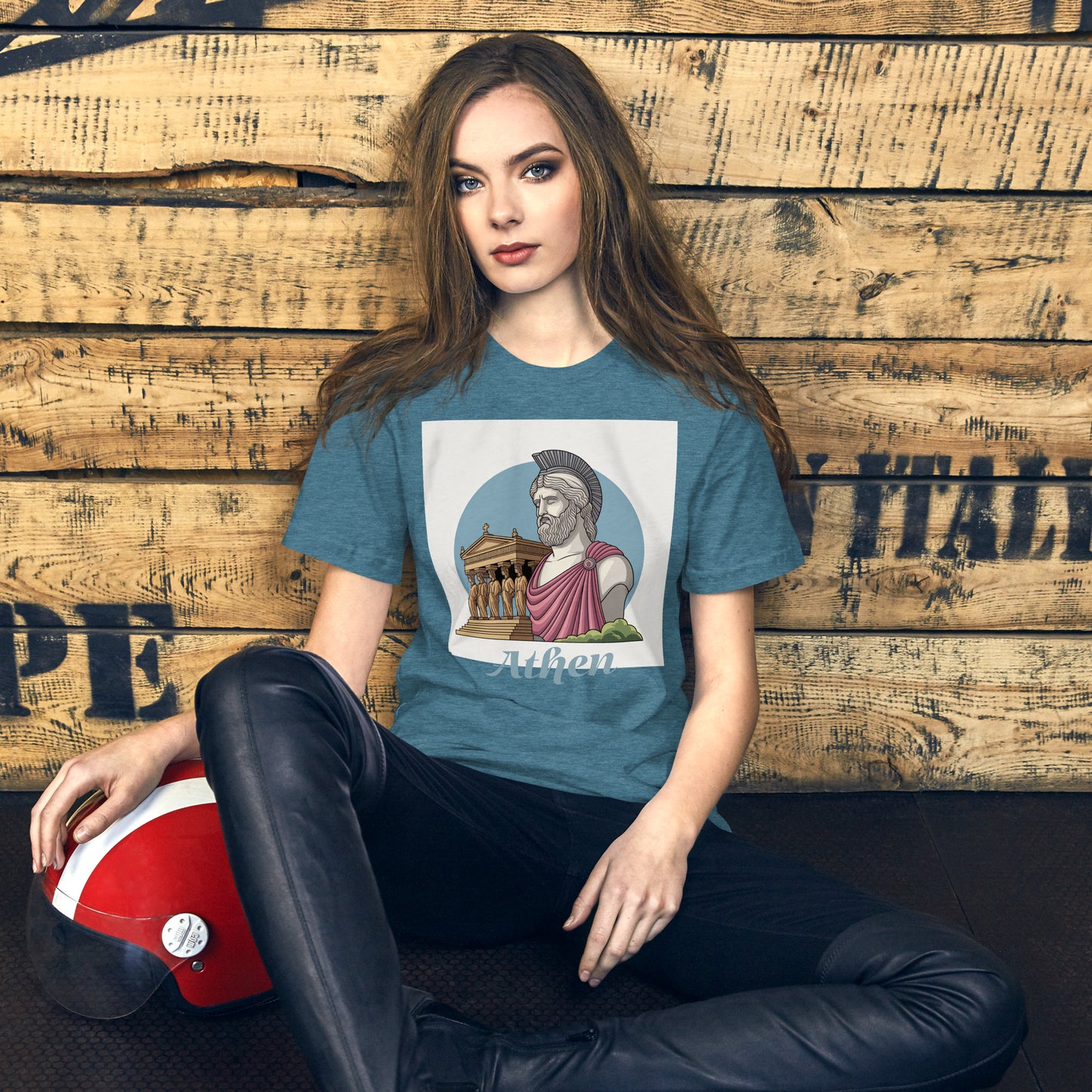 Unisex T-Shirt Athen – Komfortabel und Trendy für Alle - MAX F. ArtGrafic
