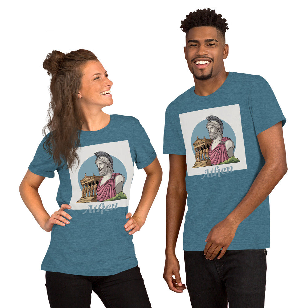 Unisex T-Shirt Athen – Komfortabel und Trendy für Alle - MAX F. ArtGrafic