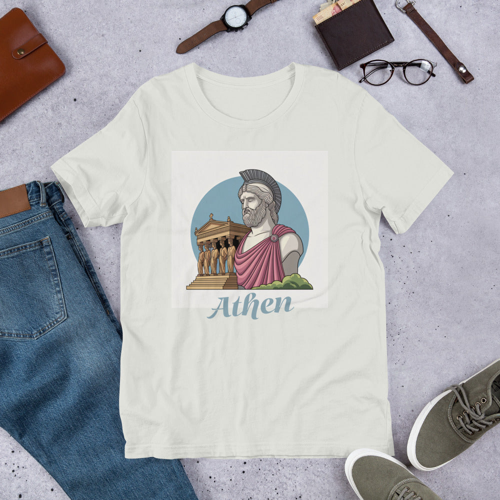 Unisex T-Shirt Athen – Komfortabel und Trendy für Alle - MAX F. ArtGrafic