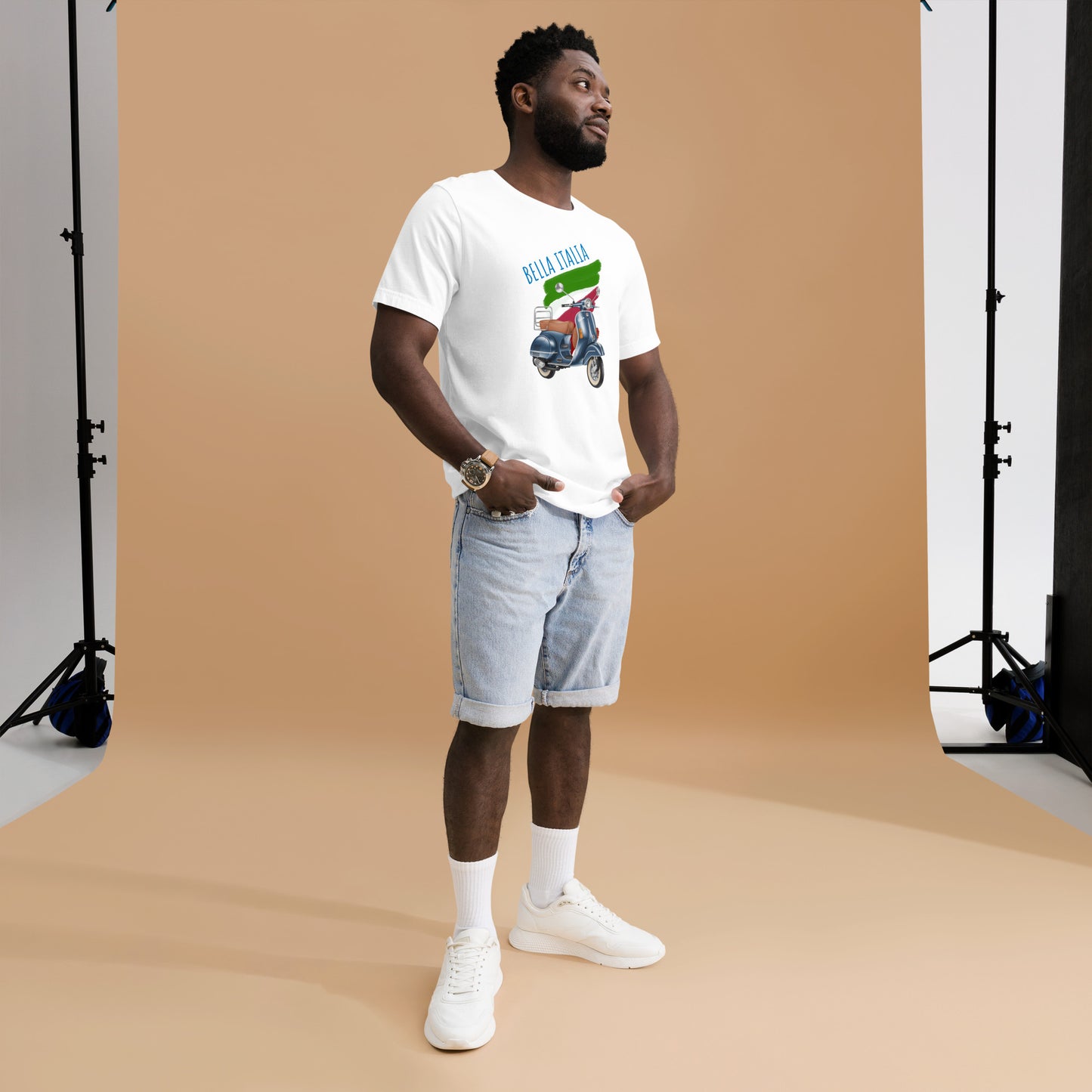 Unisex T-Shirt Bella Italia – Ideal für jeden Anlass und jeden Stil - MAX F. ArtGrafic