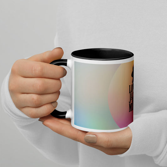 Tasse LOVE JAZZ AND MUSIC mit farbiger Innenseite - MAX F. ArtGrafic
